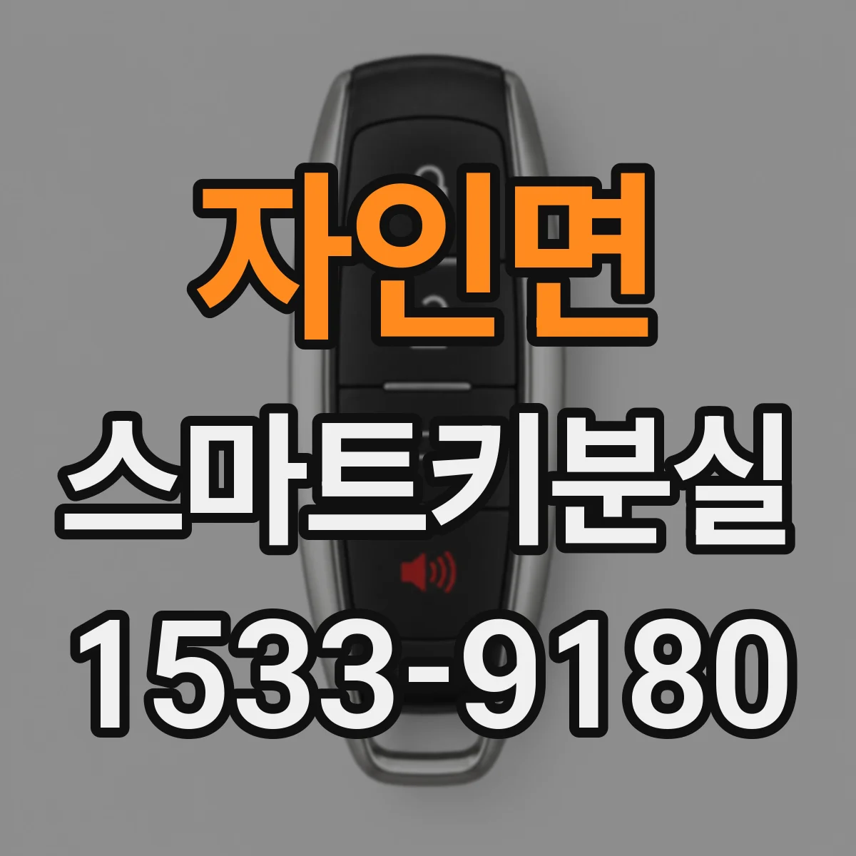 자인면 스마트키분실