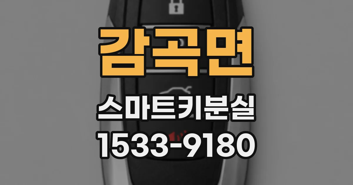 감곡면 스마트키분실