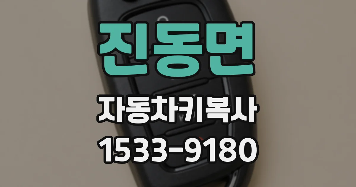 진동면 자동차키복사