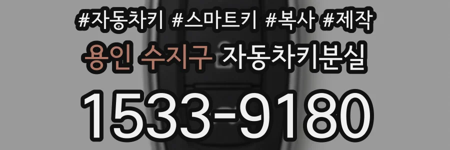 용인 수지구 자동차키분실