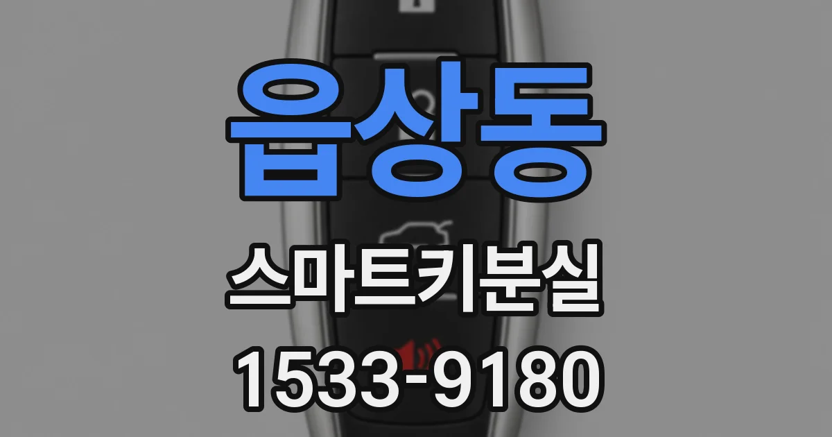 읍상동 스마트키분실