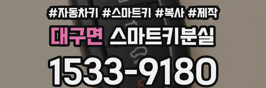 대구면 스마트키분실