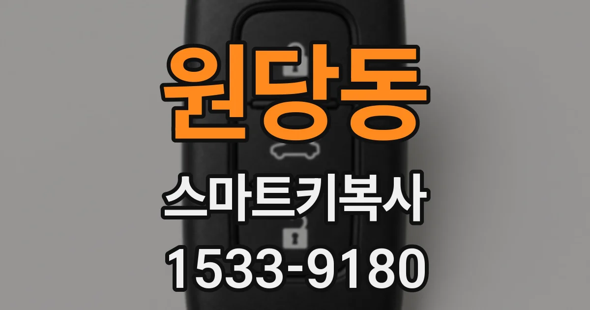 원당동 스마트키복사