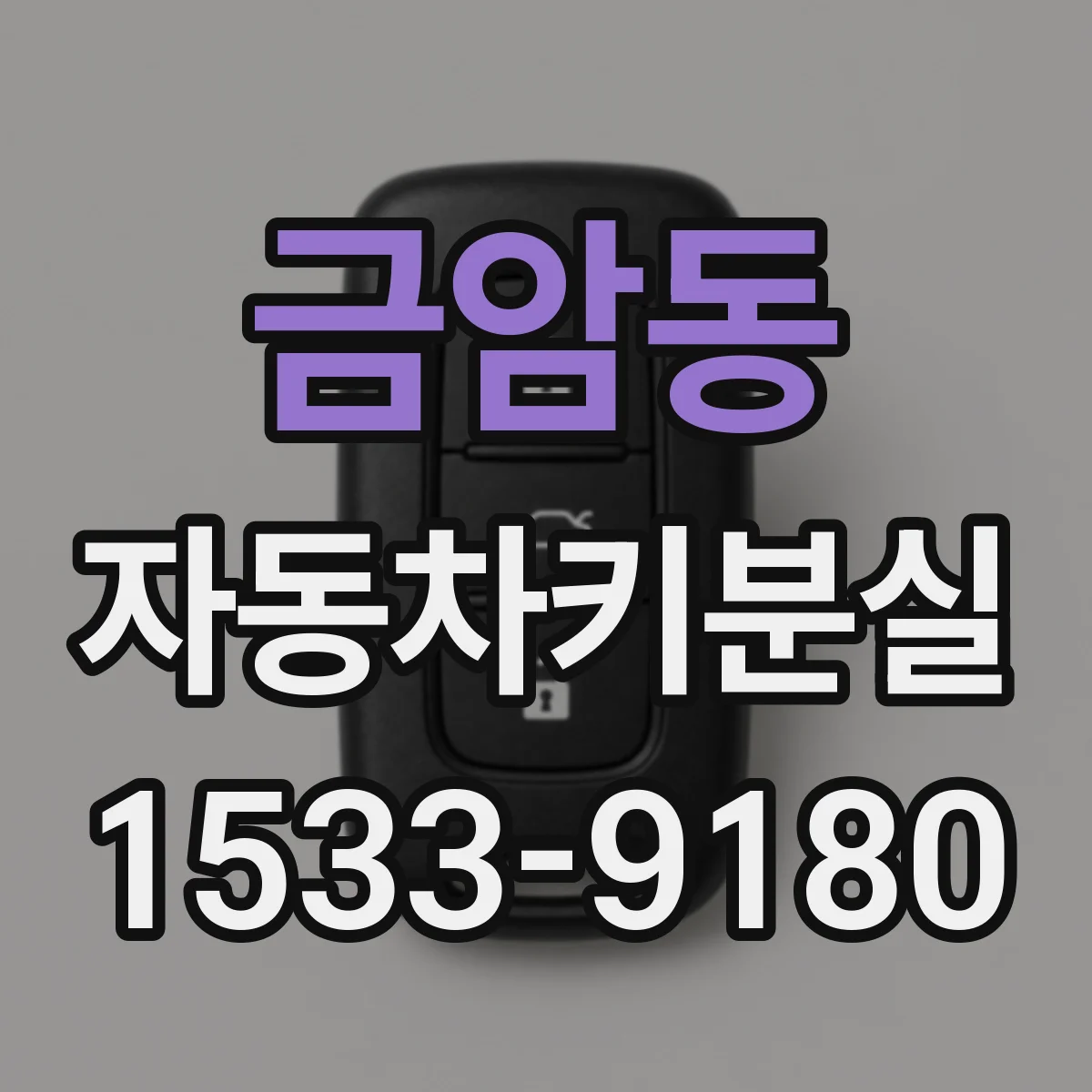 금암동 자동차키분실