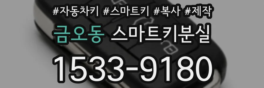 금오동 스마트키분실