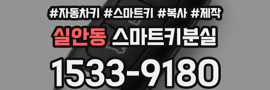 실안동 스마트키분실