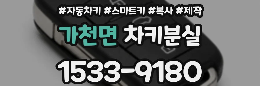 가천면 차키분실