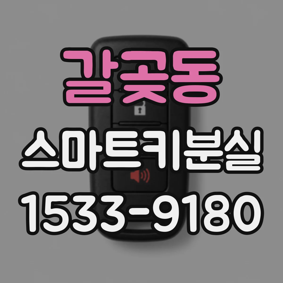 갈곶동 스마트키분실