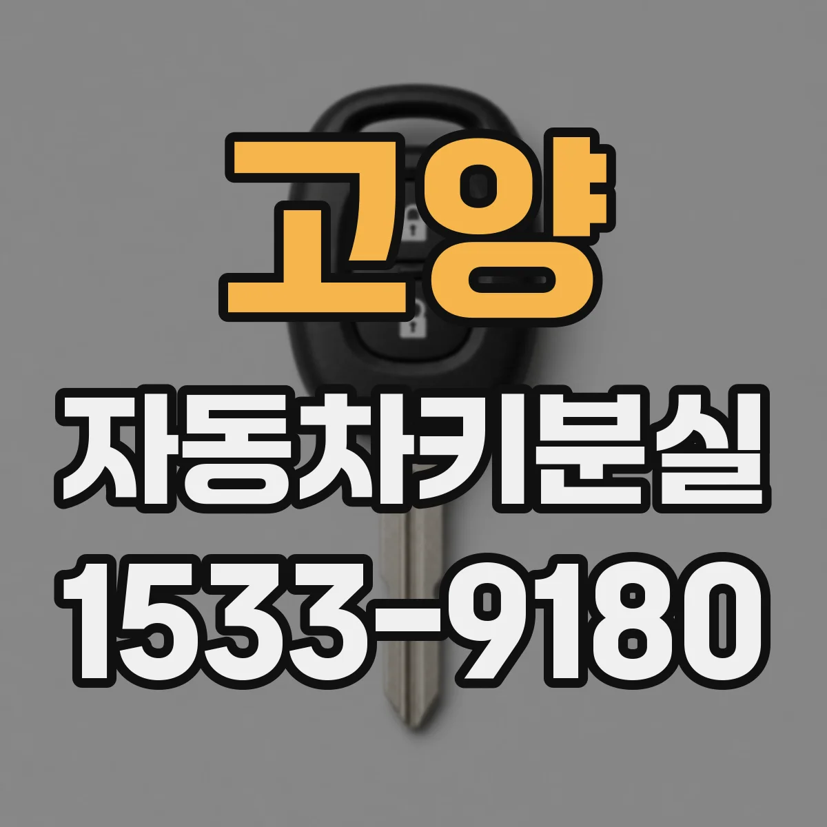 고양 자동차키분실