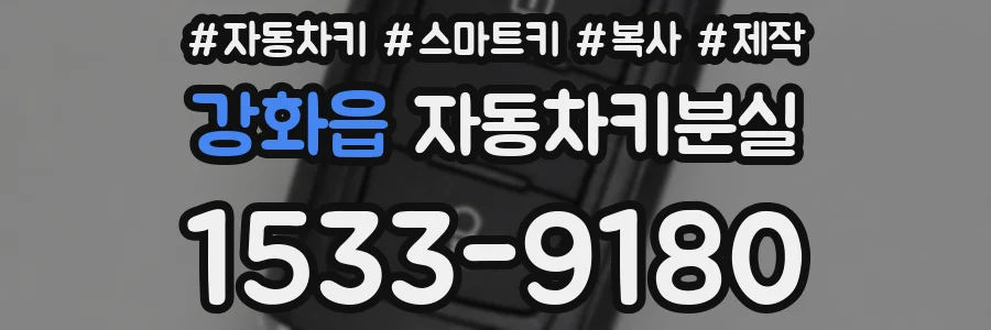 강화읍 자동차키분실