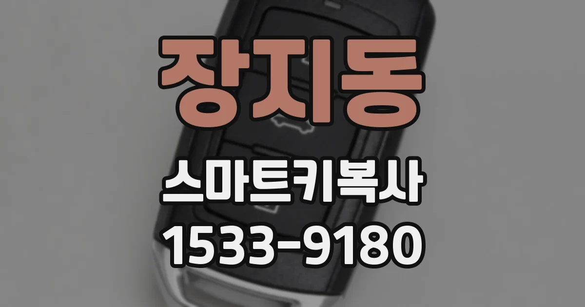 장지동 스마트키복사