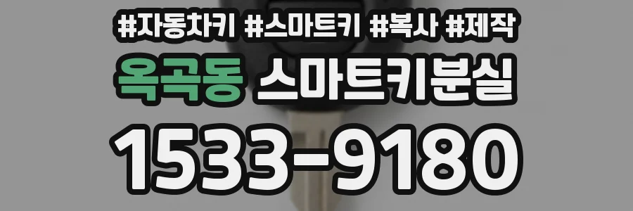 옥곡동 스마트키분실
