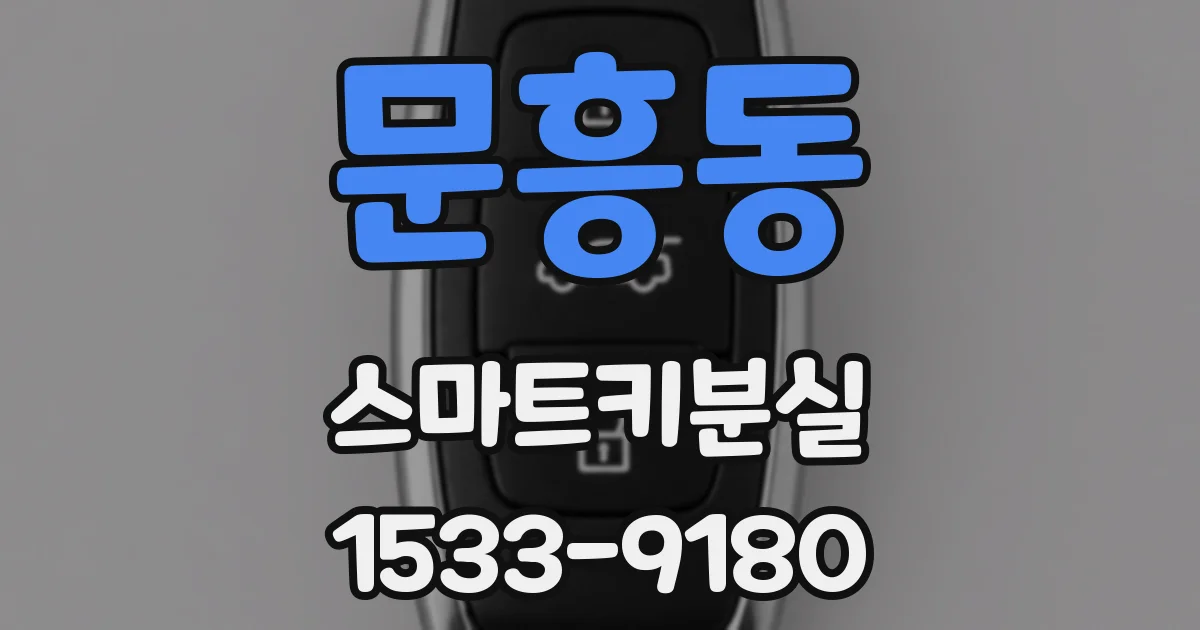 문흥동 스마트키분실