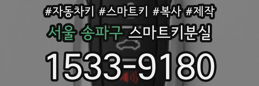 서울 송파구 스마트키분실