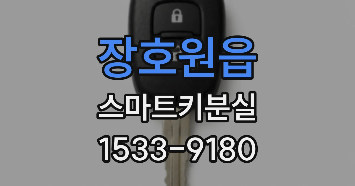 장호원읍 스마트키분실