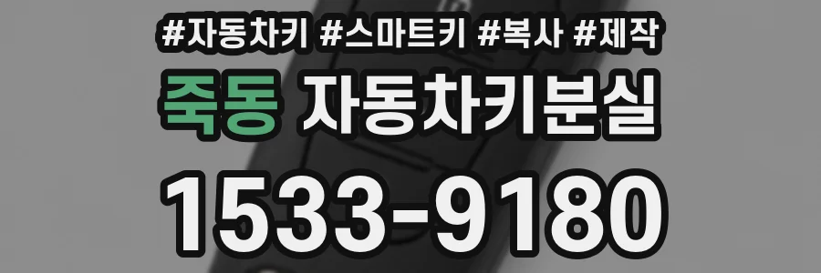 죽동 자동차키분실