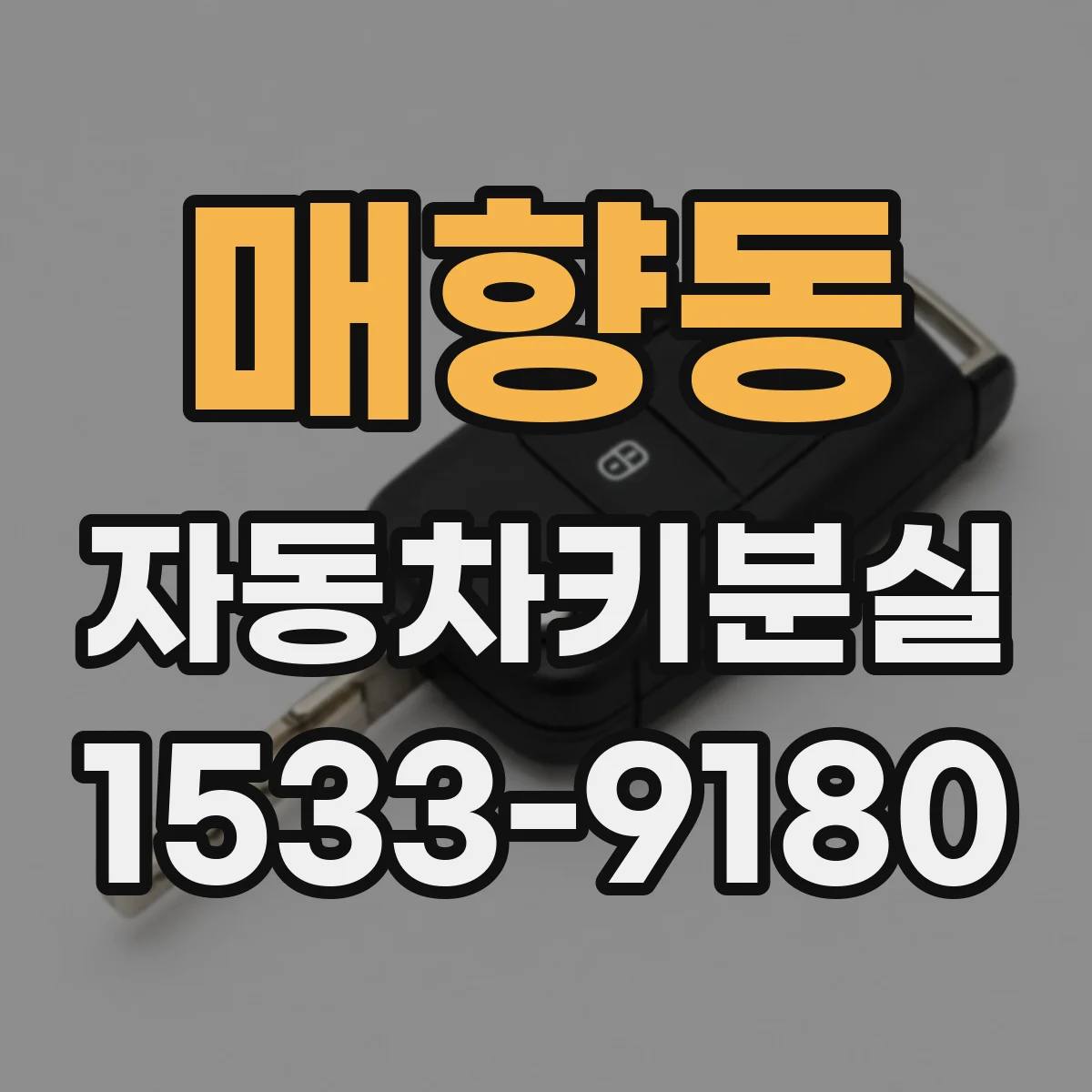 매향동 자동차키분실