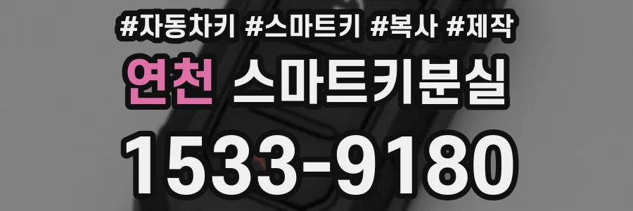 연천 스마트키분실