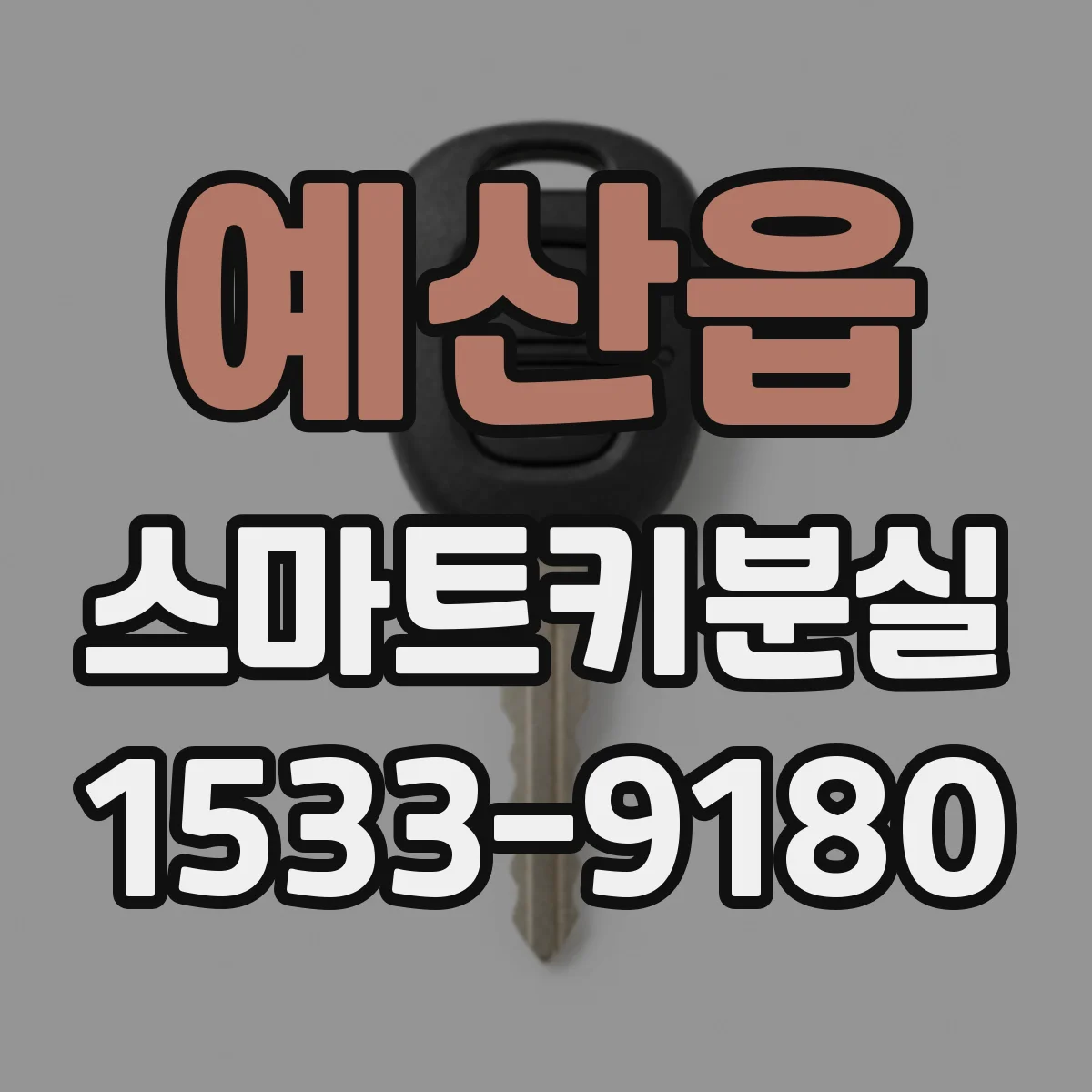 예산읍 스마트키분실