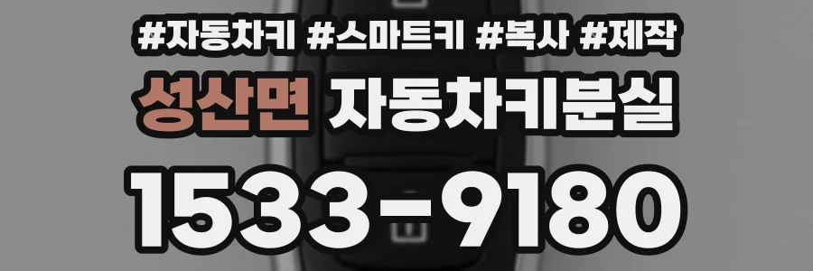 성산면 자동차키분실