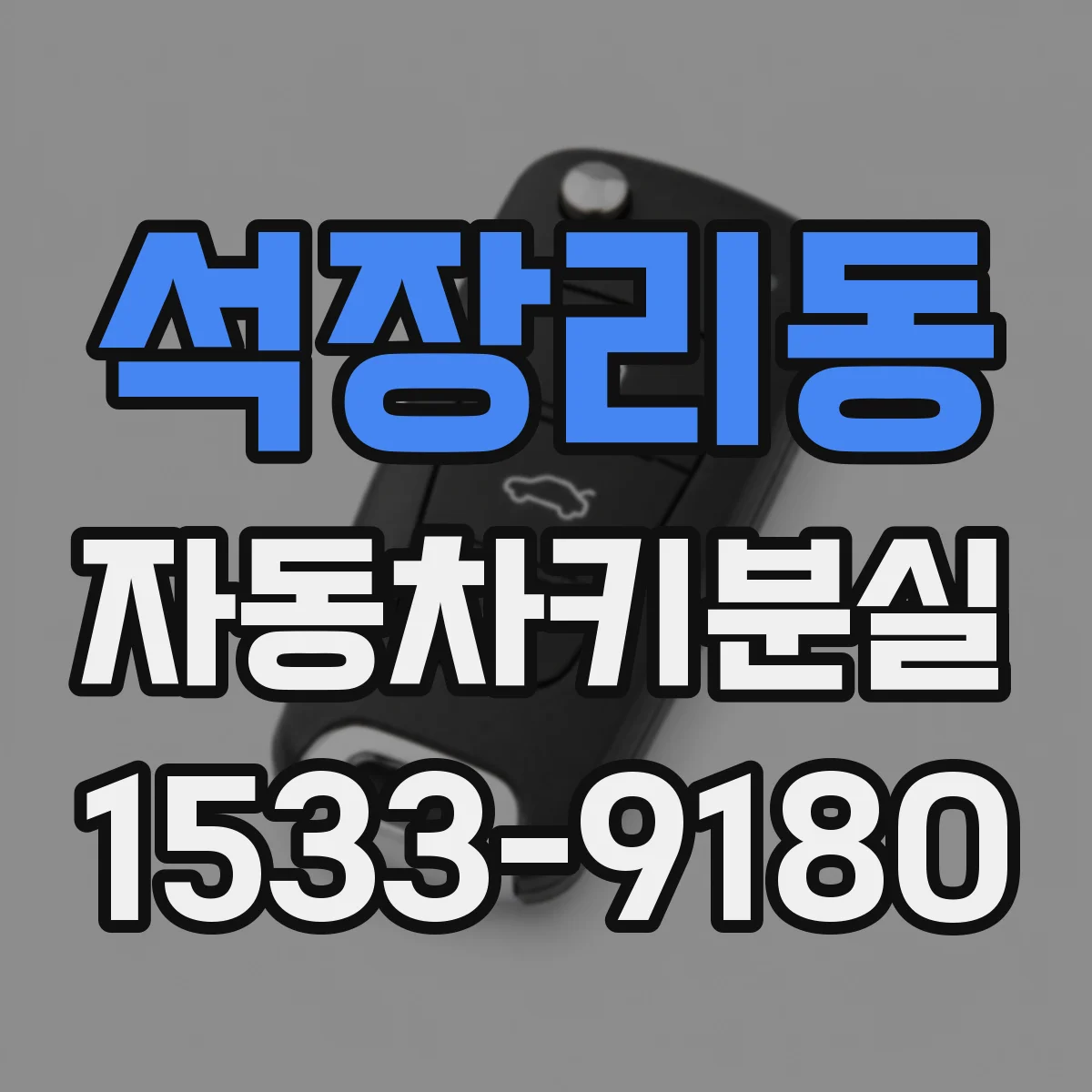 석장리동 자동차키분실