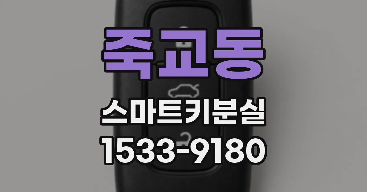 죽교동 스마트키분실