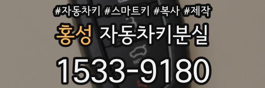 홍성 자동차키분실