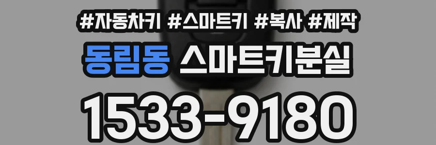 동림동 스마트키분실