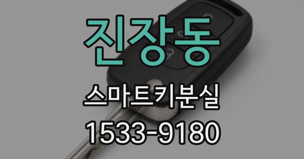 진장동 스마트키분실