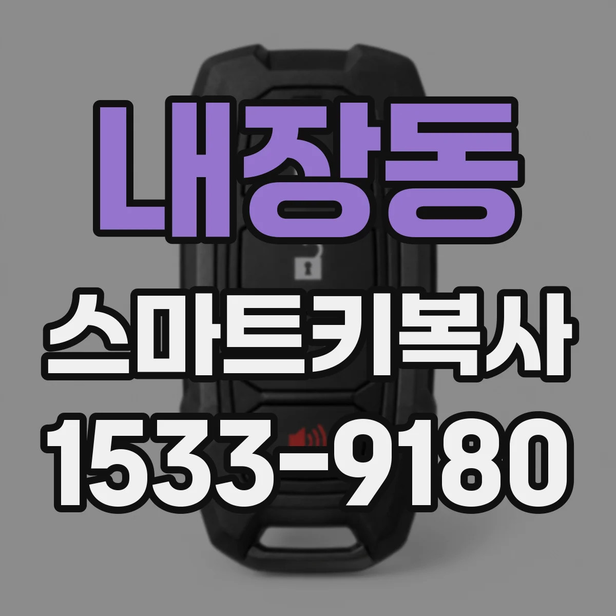 내장동 스마트키복사