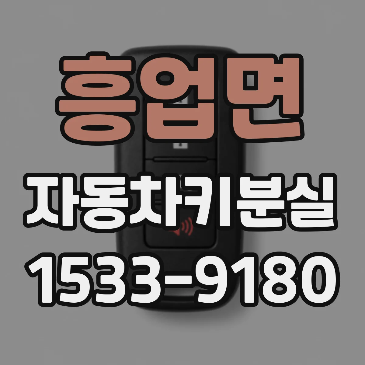 흥업면 자동차키분실