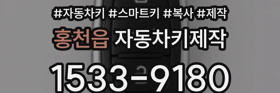 홍천읍 자동차키제작