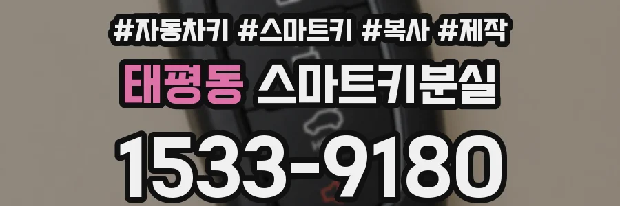 태평동 스마트키분실