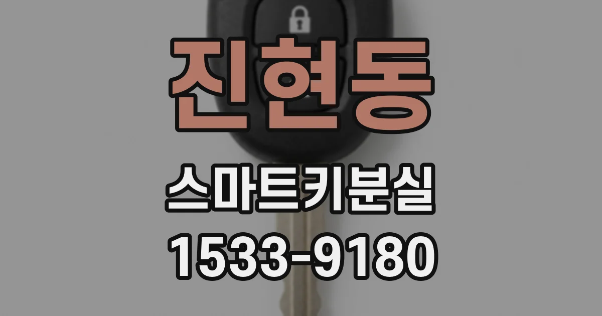 진현동 스마트키분실