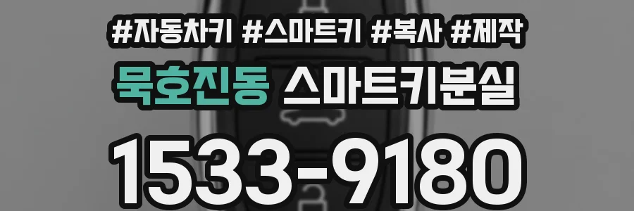 묵호진동 스마트키분실