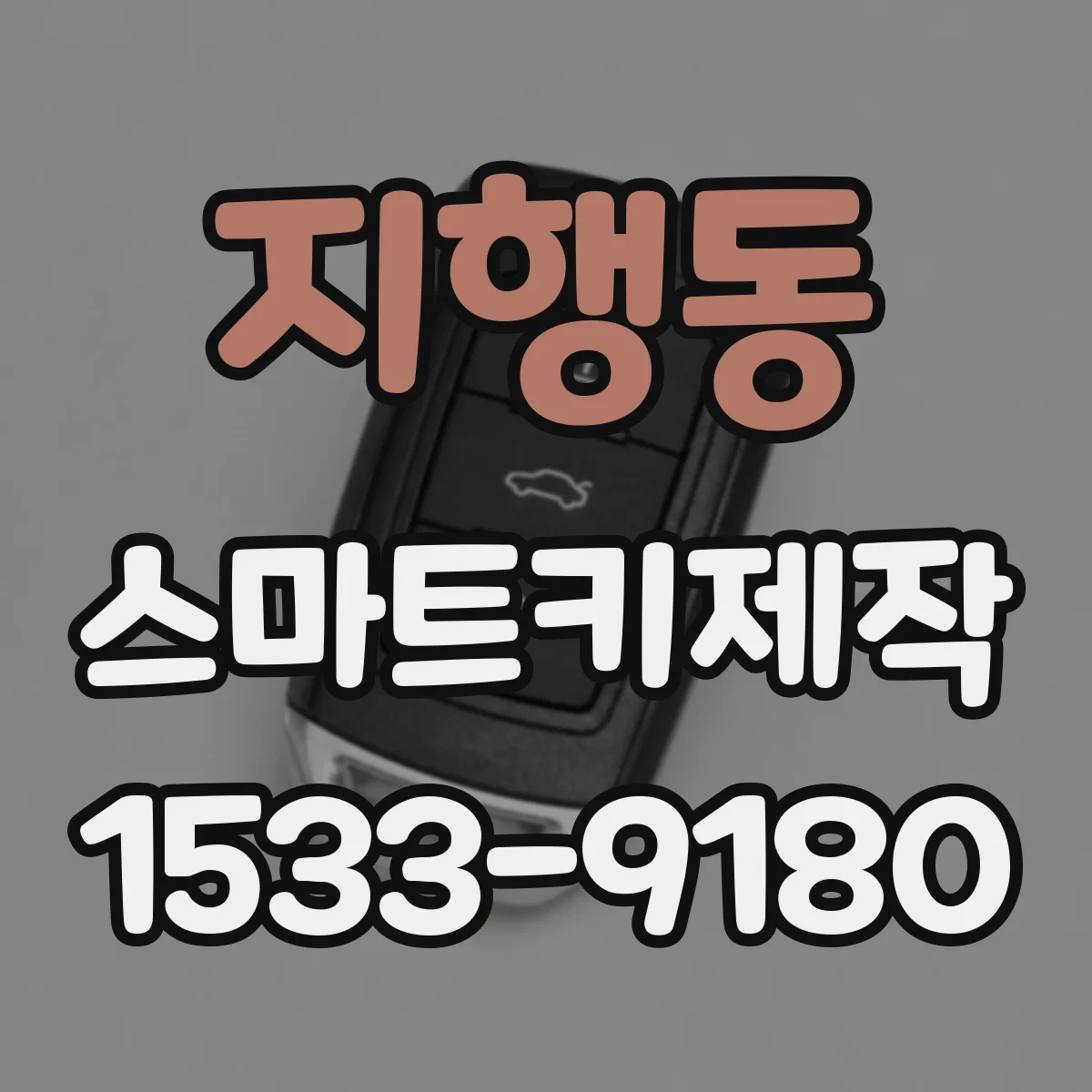 지행동 스마트키제작