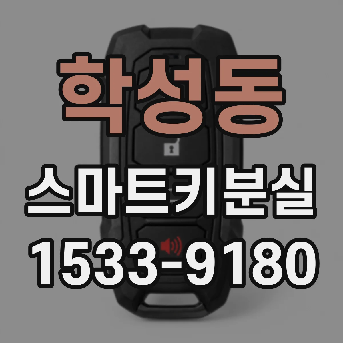 학성동 스마트키분실