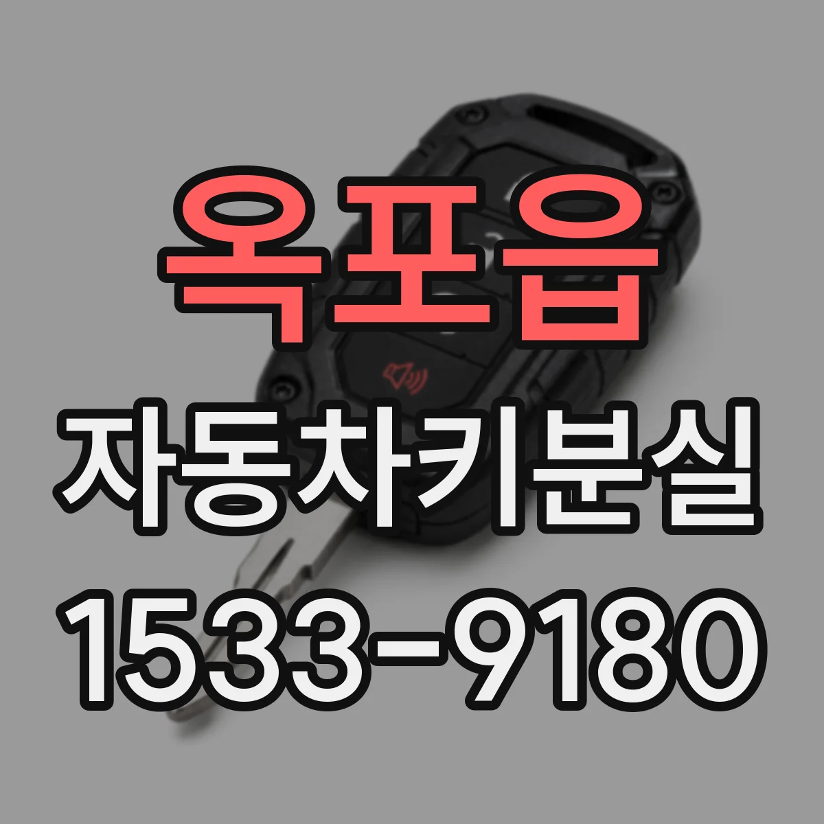 옥포읍 자동차키분실