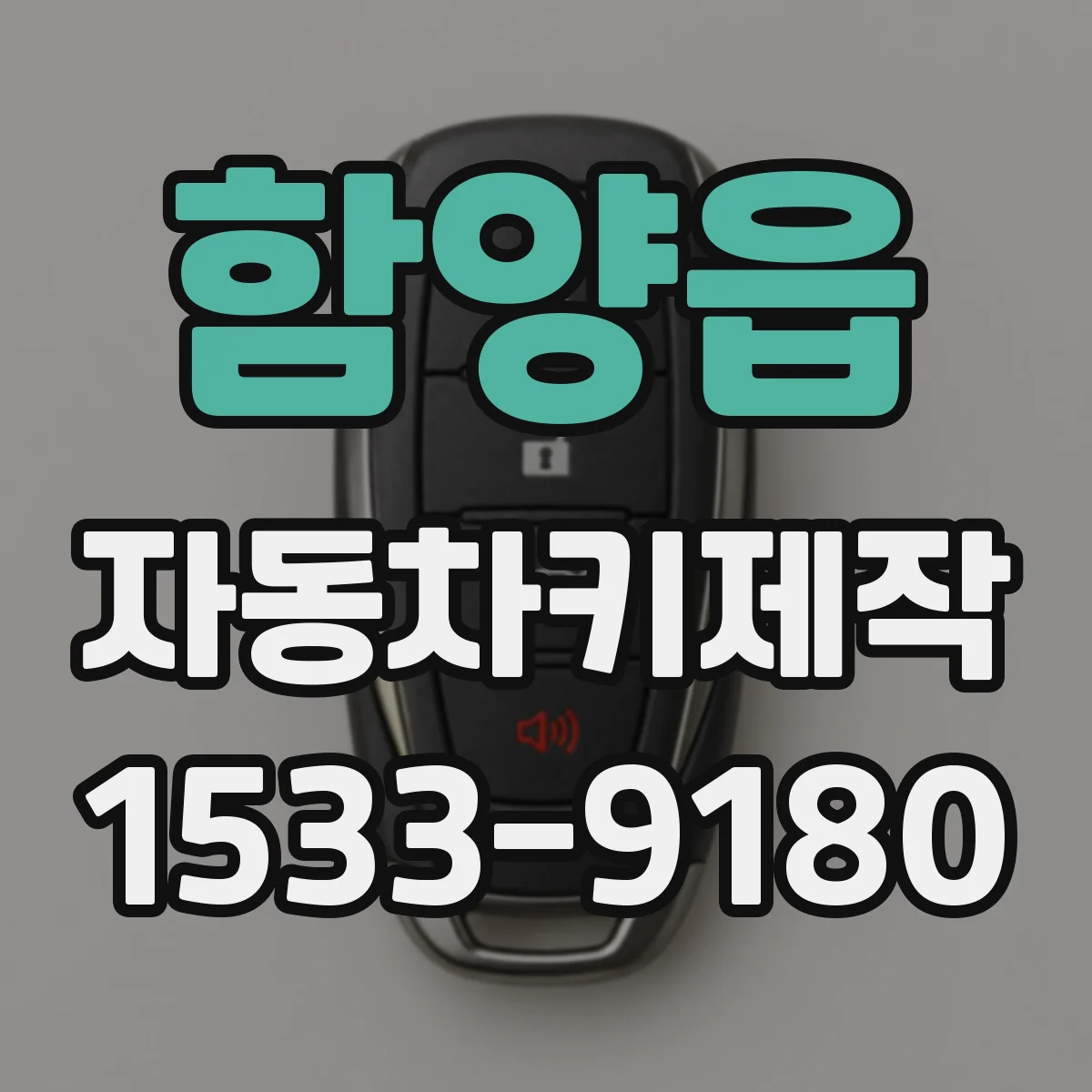 함양읍 자동차키제작