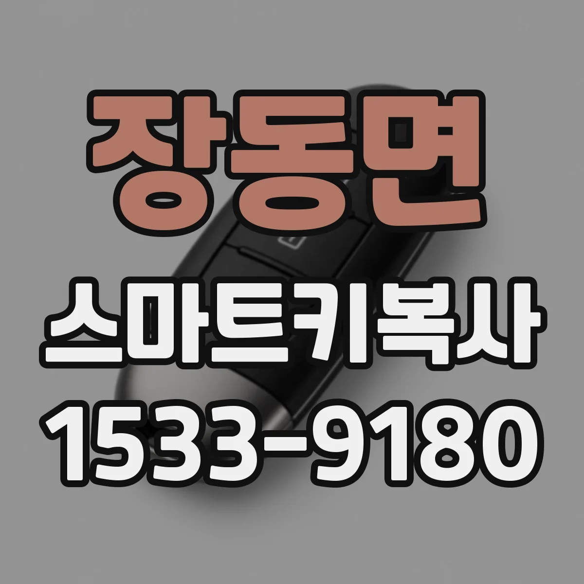 장동면 스마트키복사