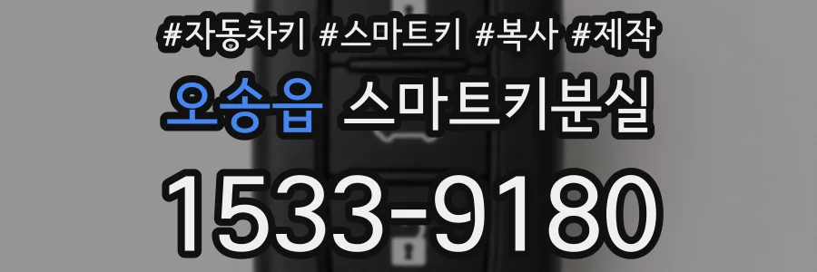 오송읍 스마트키분실