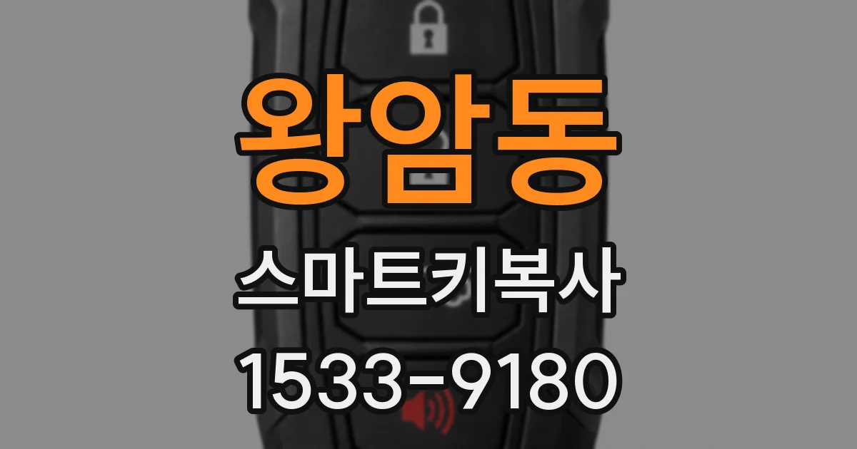 왕암동 스마트키복사