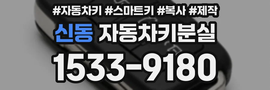 신동 자동차키분실