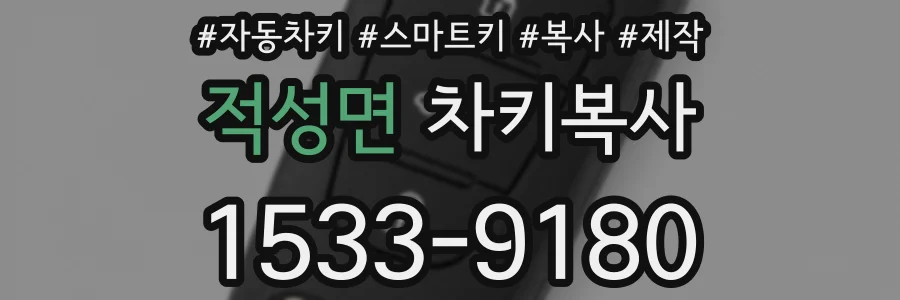 적성면 차키복사