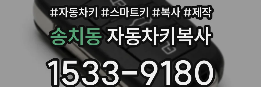 송치동 자동차키복사