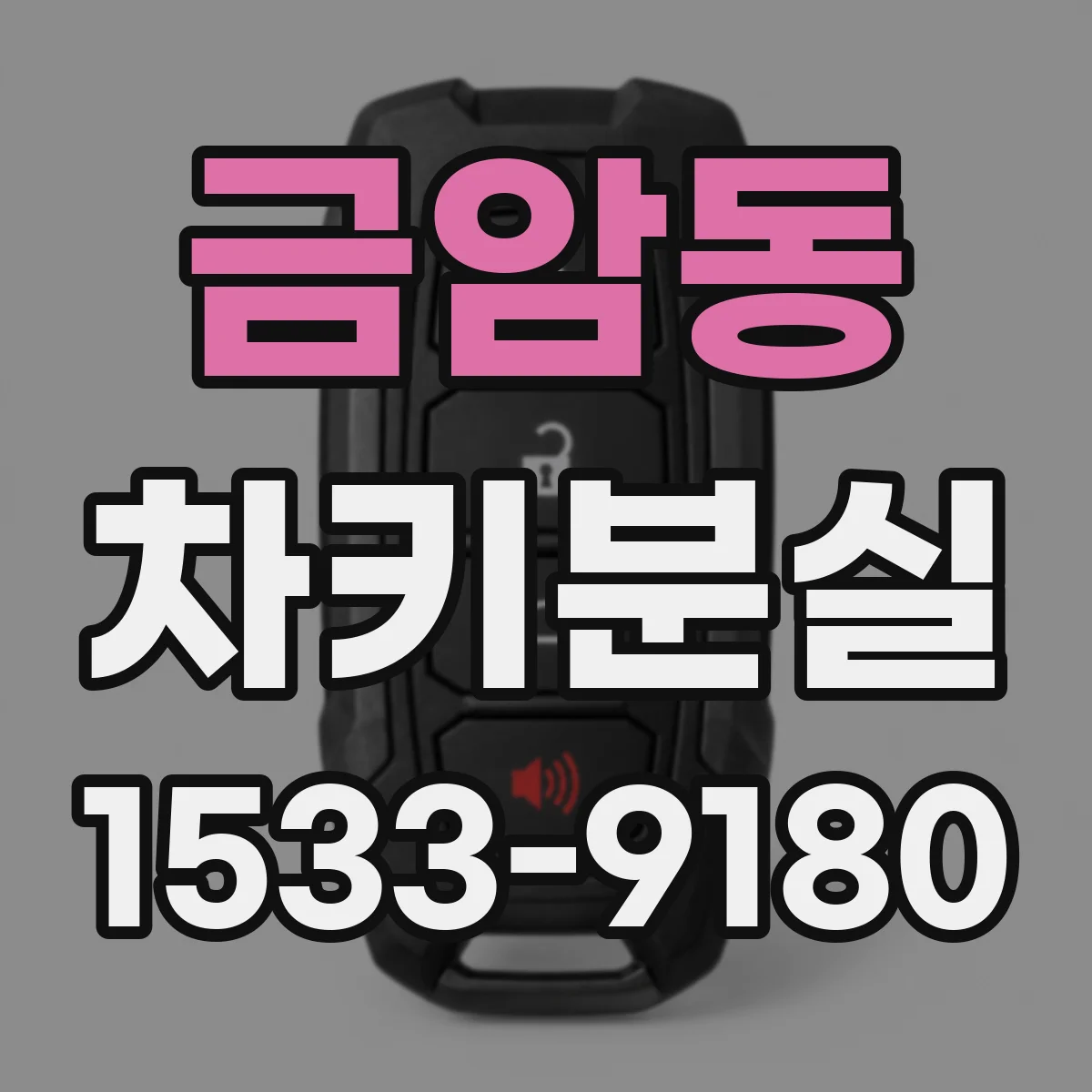 금암동 차키분실