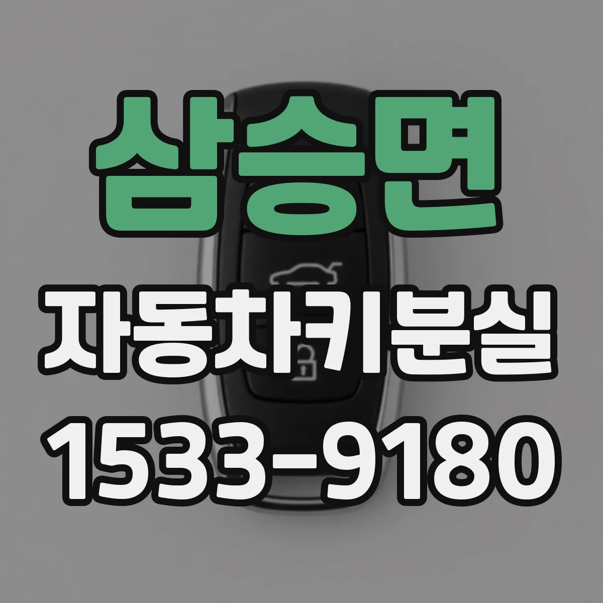 삼승면 자동차키분실