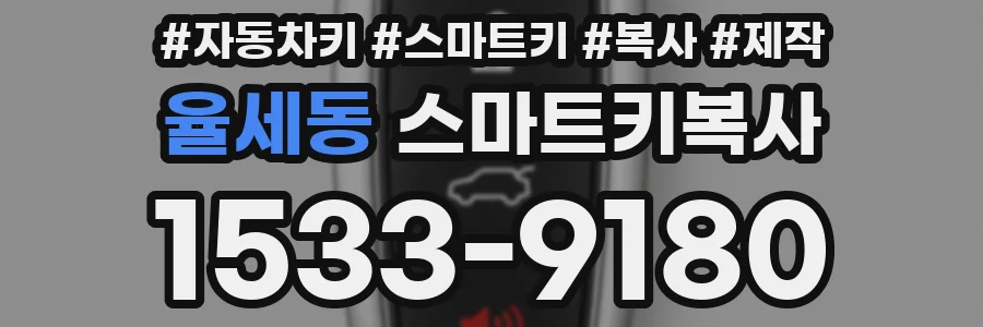 율세동 스마트키복사