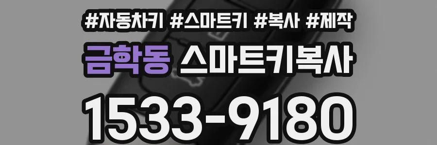 금학동 스마트키복사