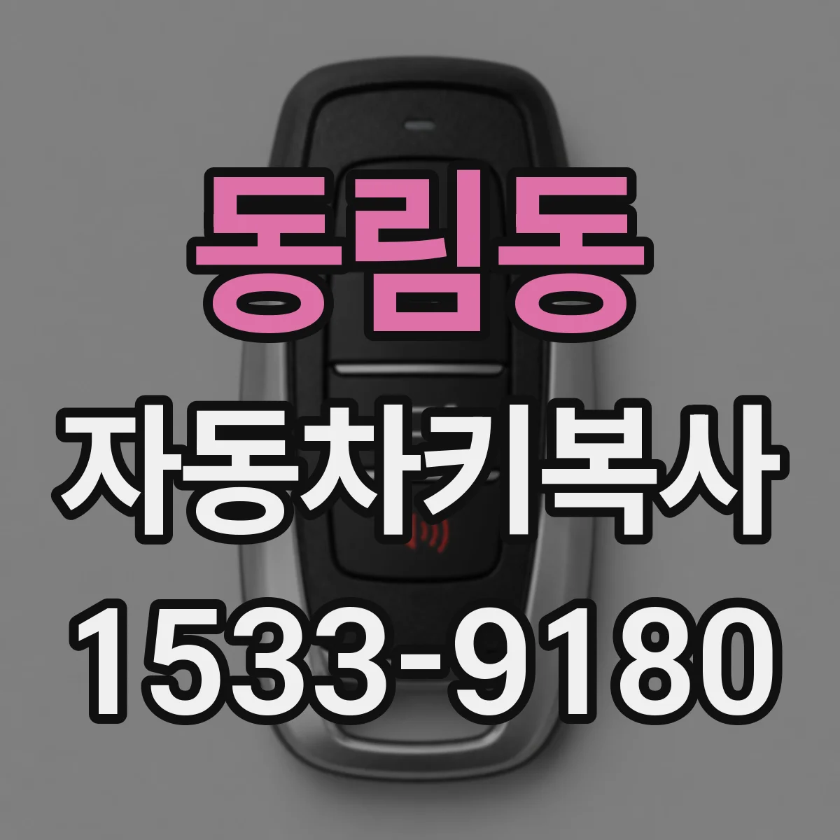 동림동 자동차키복사